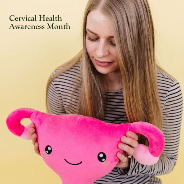 On a mission and at your cervix, spreading the good word about cervical health awareness!