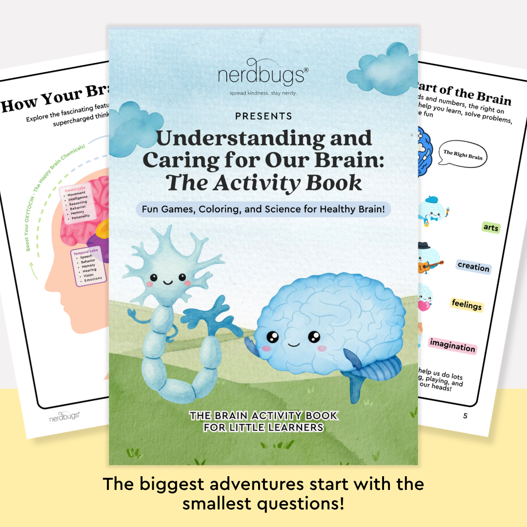 The Big Brain Book Bundle - Plushie, Book & Digital Activity Book