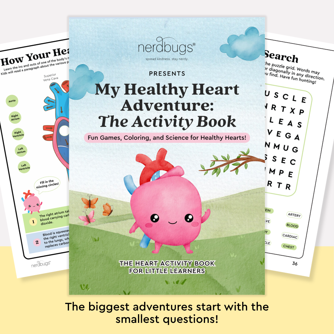Heart Plush Learning Activity Kit (Plushie + Digital Download)