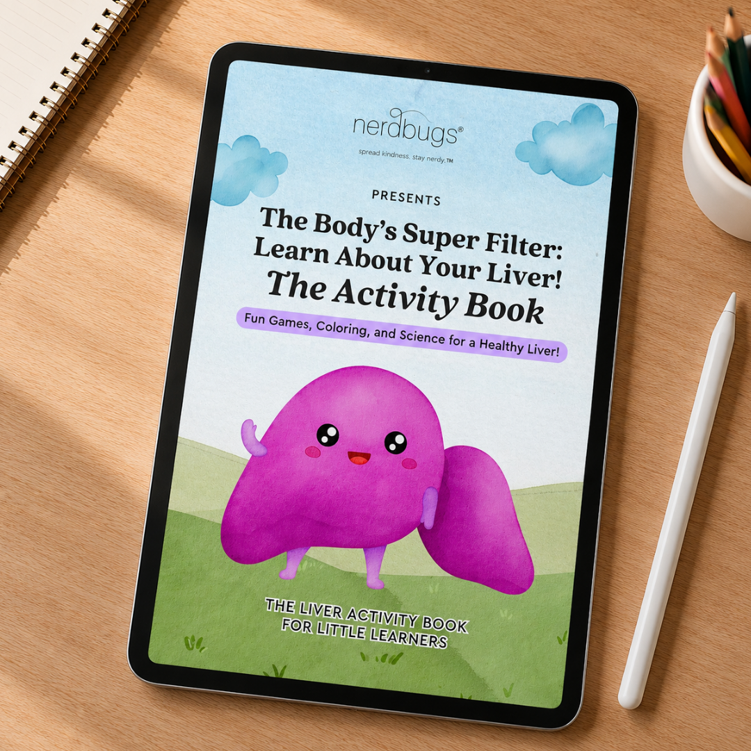 Nerdbugs Liver Activity Book (Digital Download)