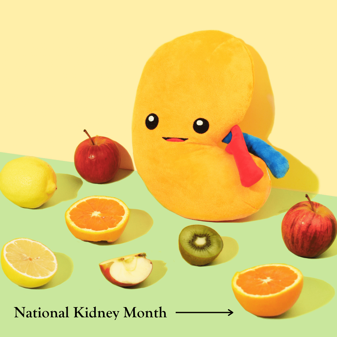 Love the inner Kidney in you this National Kidney Month!