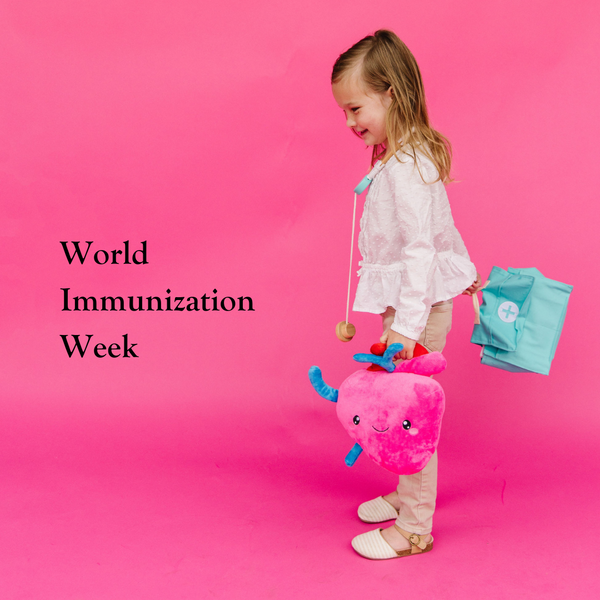 It's World Immunization Week, and we're feelin' vaxcited!