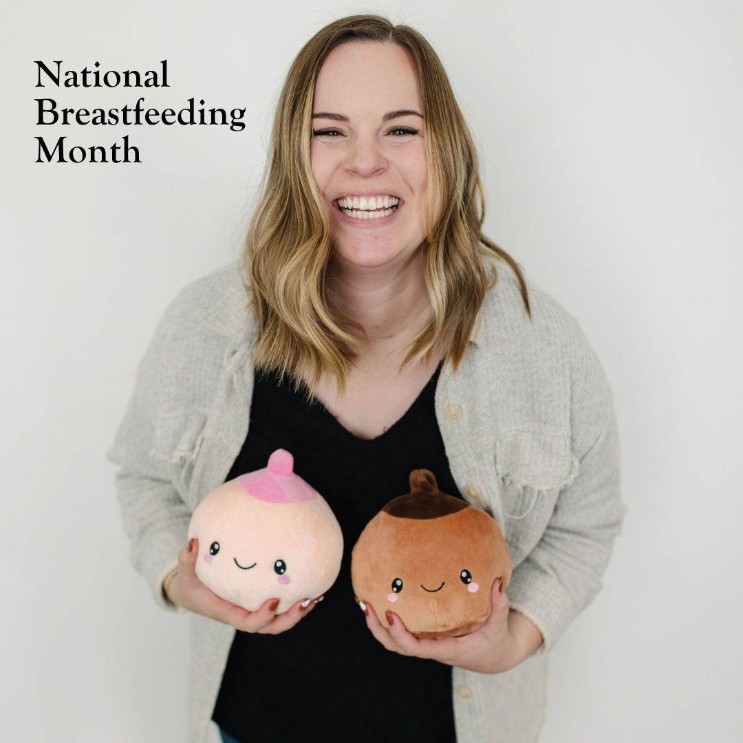 It's time to raise a glass of milk for National Breastfeeding Month!