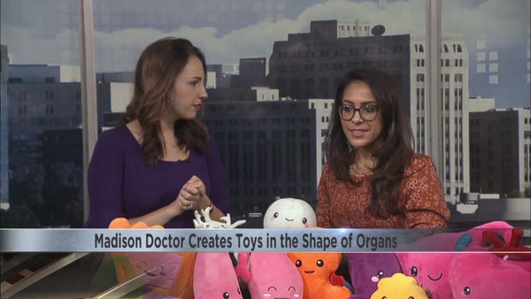 Madison doctor creates toys to teach kids about organs