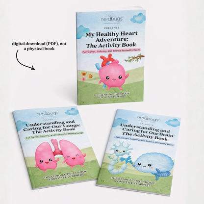 STEM Educational Parent Starter Pack - Three Plushies + Three Digital Download Books