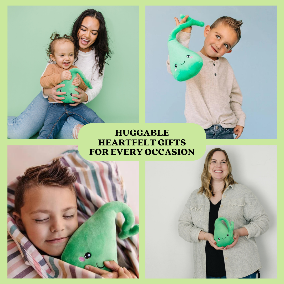 Gallbladder Plush Organ - Nerdbugs Gallbladder Plushie Organ - Who you gonna gall? Stone busters!