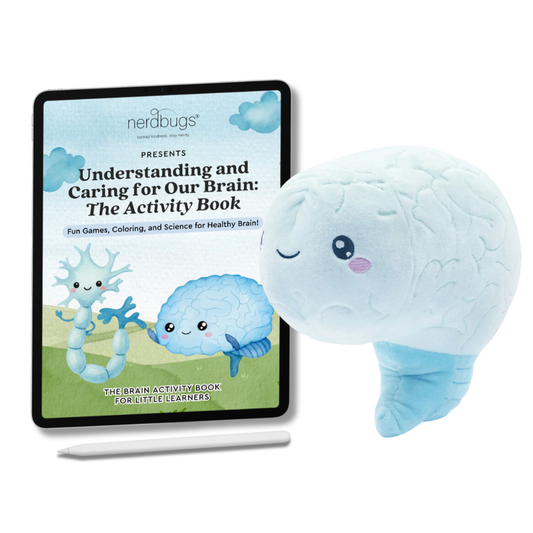 Brain Plush Learning Activity Kit (Plushie + Digital Download)