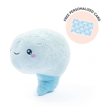 Brain Plush Organ - Love on the brain!