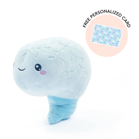 Brain Plush Organ - Love on the brain!