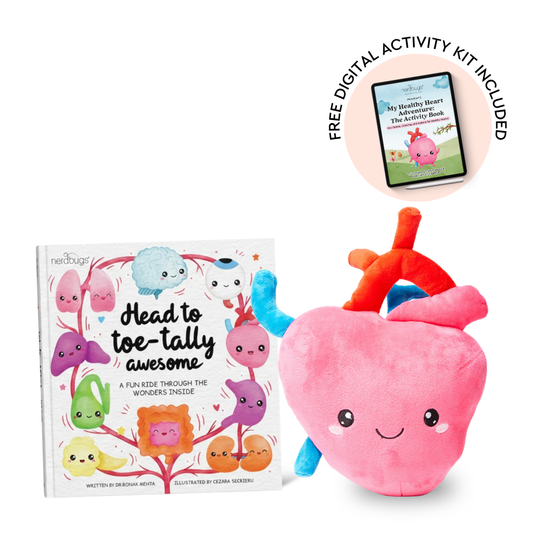 The Heart–to–Heart Book Bundle - Plushie + Book Bundle