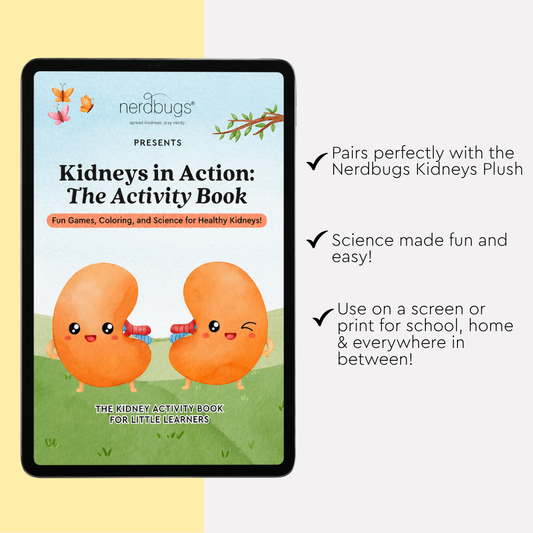 Nerdbugs Kidney Activity Book (Digital Download)