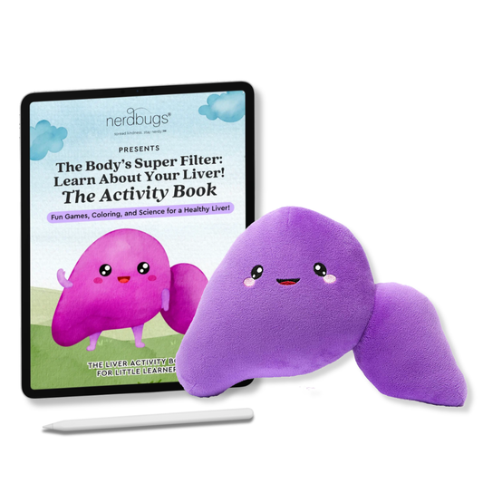 Liver Plush Learning Activity Kit (Plushie + Digital Download)
