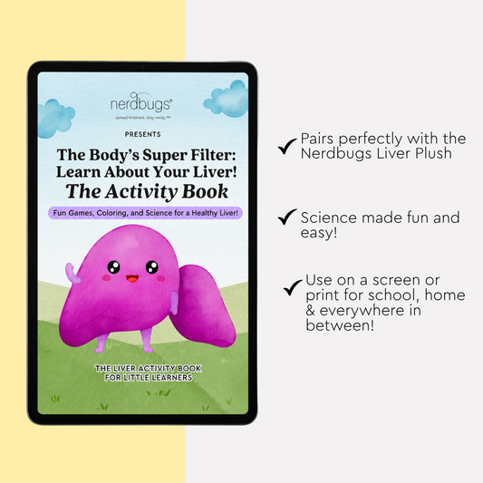Nerdbugs Liver Activity Book (Digital Download)
