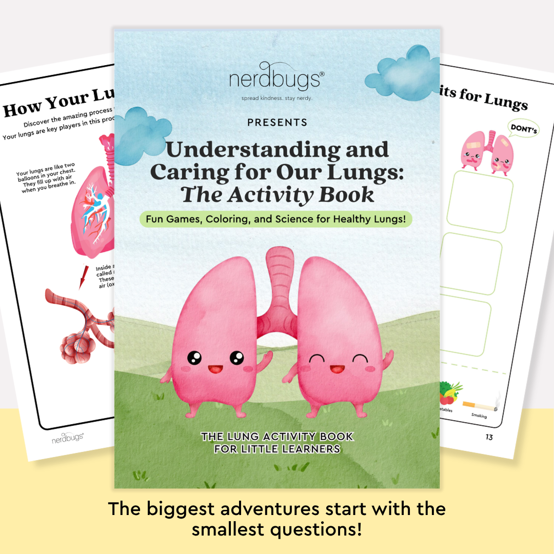 Lung Plush Learning Activity Kit - Plushie + Digital Download Book