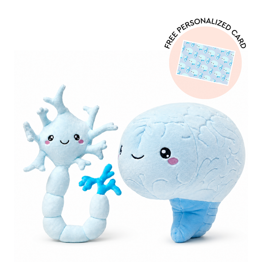 Neuron + Brain Bundle - Plushie Bundle