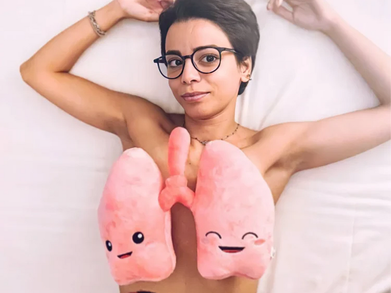 The lung warrior and advocate for cystic fibrosis awareness!