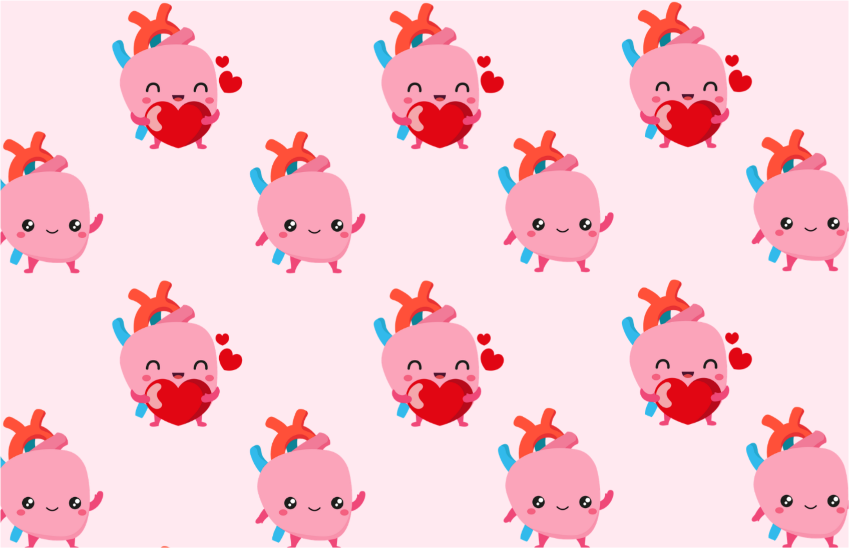 Heart - Patterned