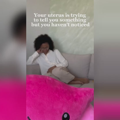 Uterus Plush Organ - Nerdbugs Uterus Plushie Organ - Who put the cuter us in uterus?