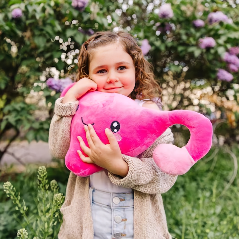 Uterus Plush Organ - Nerdbugs Uterus Plushie Organ - Who put the cuter us in uterus?