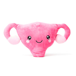 Uterus Plush Organ Toys - Who put the cuter-us in uterus? - Nerdbugs Uterus Plushie Organ - Nerdbugs Plush Toy Organs
